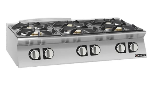 Giorik CG960TT 900 Series 6 Burner Countertop Gas Boiling Top Boiling Top