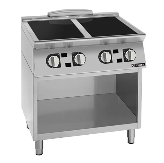 Giorik CI740GT 700 Series 4x Cooking Zones On Open Base Induction Boiling Top