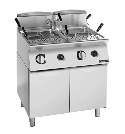 Giorik CPE946T 900 Series On Enclosed Base 40 + 40L Double Tank Electric Pasta Cooker