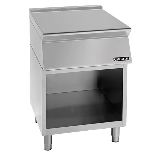 Giorik EN930G 600mm Wide Ambient On Open Base Stainless Steel Work Top Ambient Worktop