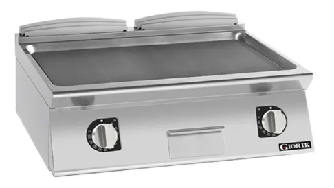 Giorik FLE941TFT 900 Series 800mm Wide Countertop Smooth Mild Steel Electric Frytop