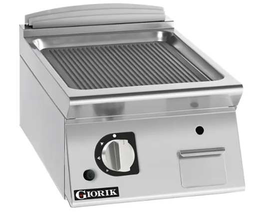 Giorik FRG72TFT 700 Series 400mm Wide Ribbed Mild Steel Gas Frytop