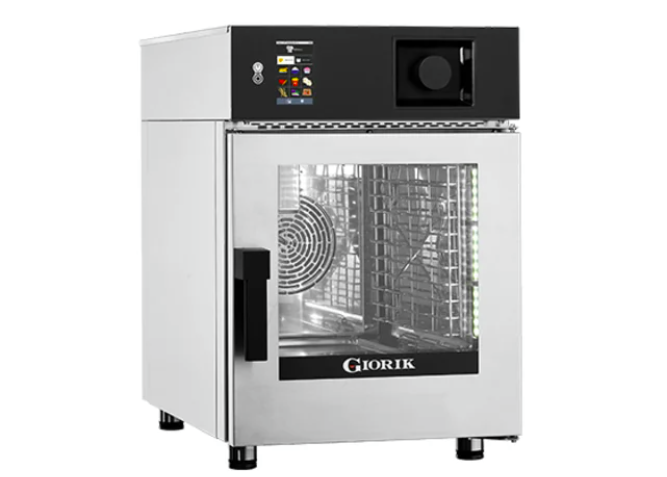 Giorik KNM061WT.SF Mini Touch 6 x 1/1 GN Electric Combi Oven with Standard Filter Combi Oven
