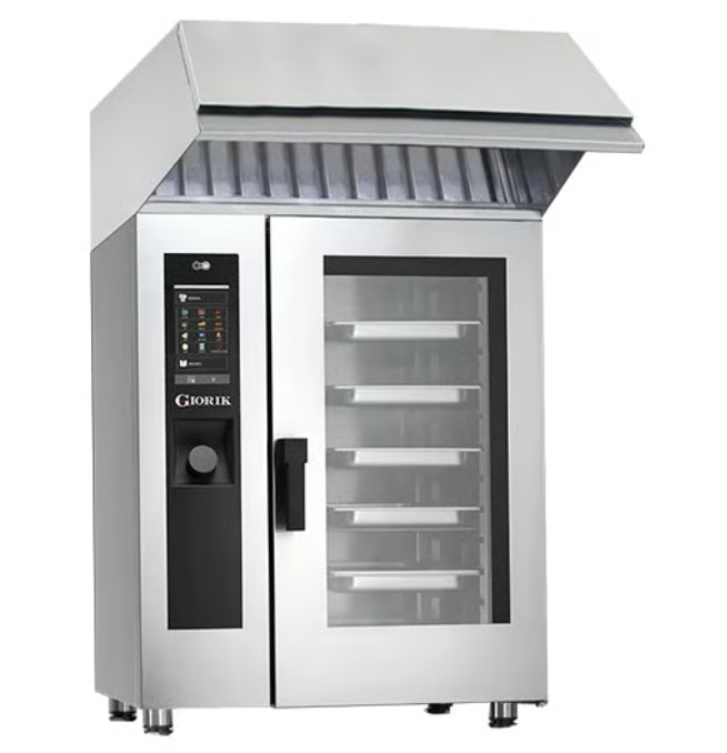 Giorik SNHE101WT.RO.H Steambox Evolution 10 x 1/1 GN with Reverse Osmosis and Ventless Hood Electric Combi Oven