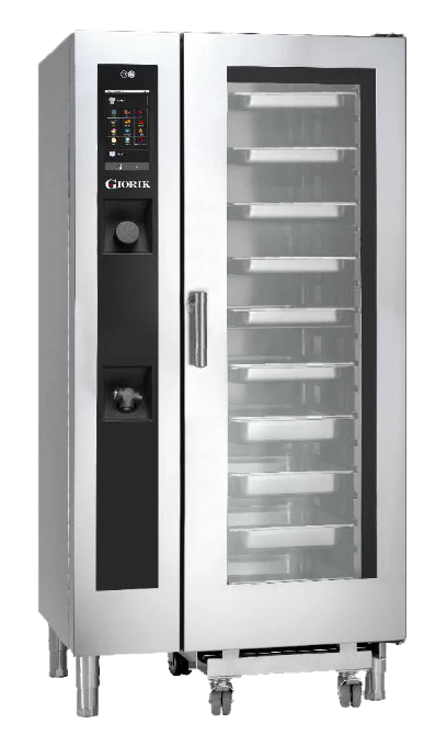 Giorik SNHE201WT.SF.H Steambox Evolution 20 X 1/1 GN wit Standard Filter and Ventless Hood Electric Combi Oven
