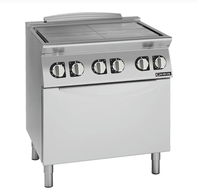 Giorik TE740ET 700 Series 800mm Wide Electric Solid Top On Electric Oven Target Top