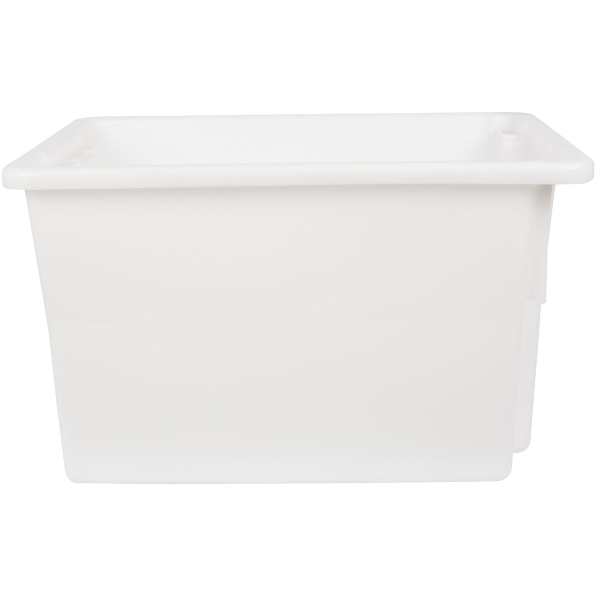 IH078NAT - White Food Crate #15 - 68.2L no lid