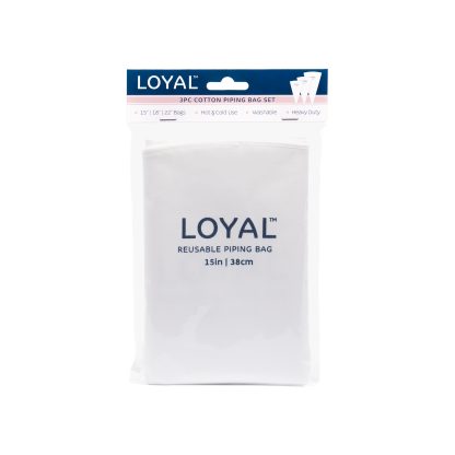LB03PK - Cotton Piping Bag Set (3pc)