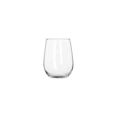 Stemless Wine & Cocktail Glassware Collection (White Wine, Red Wine, Martini & Flute - 251ml to 503ml) (Set of 12)
