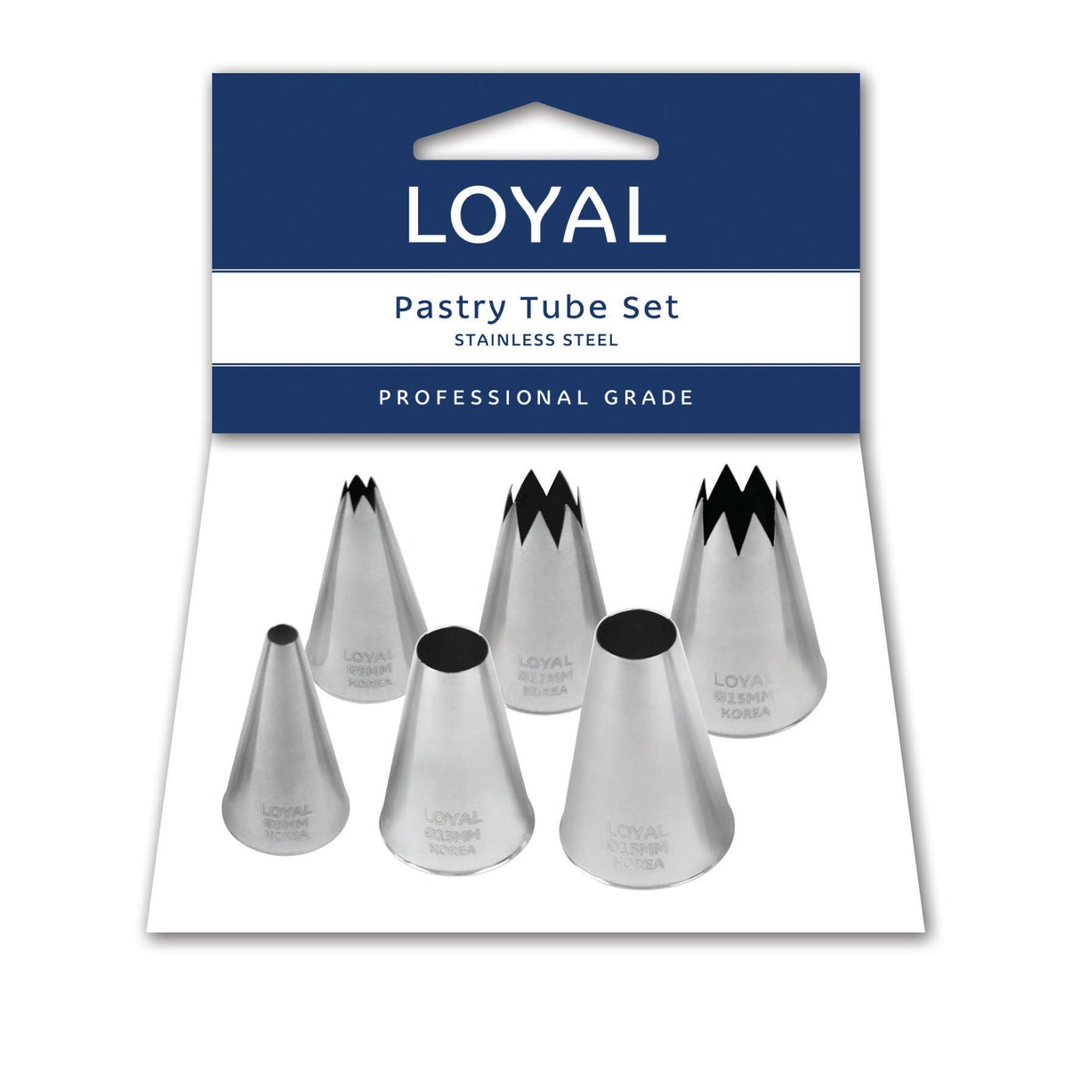LTS31006RP - Assorted Open Star + Round Tip Set (6pc)