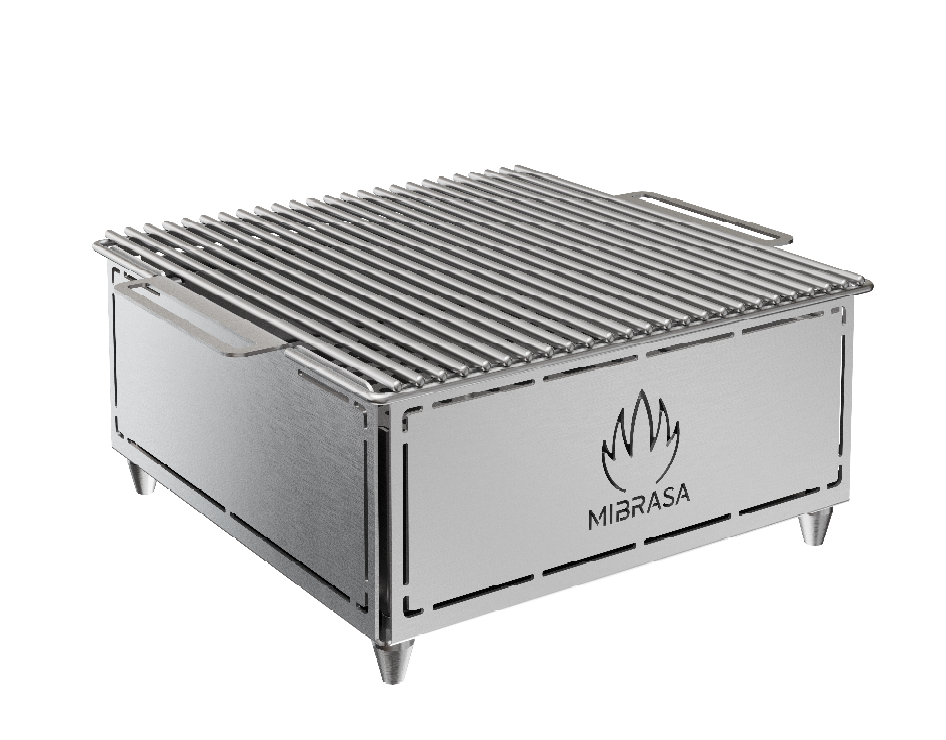 Mibrasa HIBACHI300PLUS Mini Portable Grill - 8 Covers