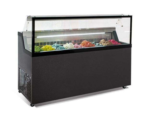 Mirabella Static Cooled Gelato Display Freezer 6 Pan