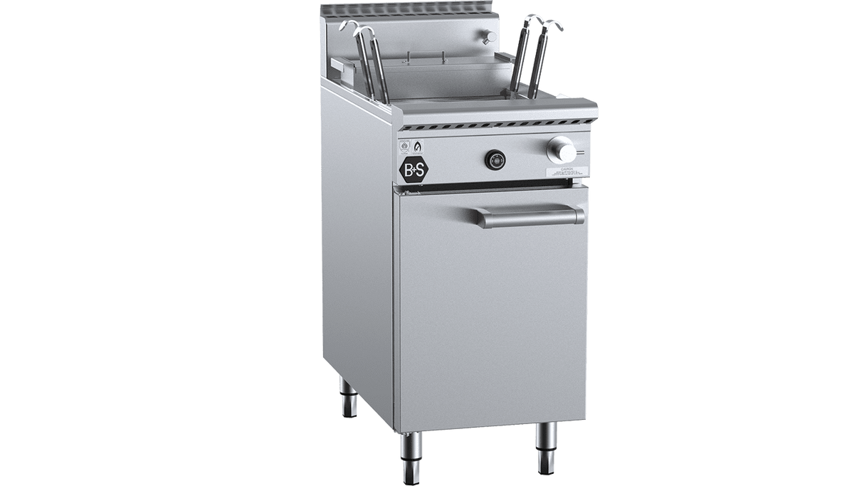 NC-4-SW-1 - B+S Black Series NC-4-SW-1 Noodle Cooker with Soup Warmer in