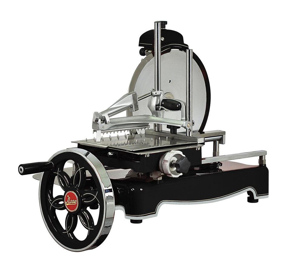 Roband Noaw NS320MB Traditional Black Flywheel Meat Slicer - 320mm
