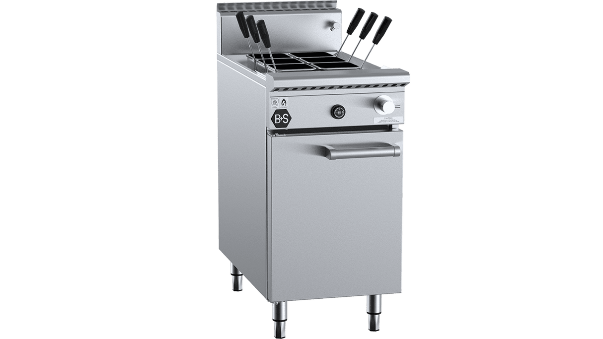 B+S Black Series PC-6 Pasta Cooker 6 Baskets