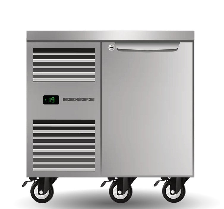 Skope PG11.UBF.1.SD | ProSpec | One Solid Door | Underbench | GN1/1 | Freezer | Under Bench Freezer