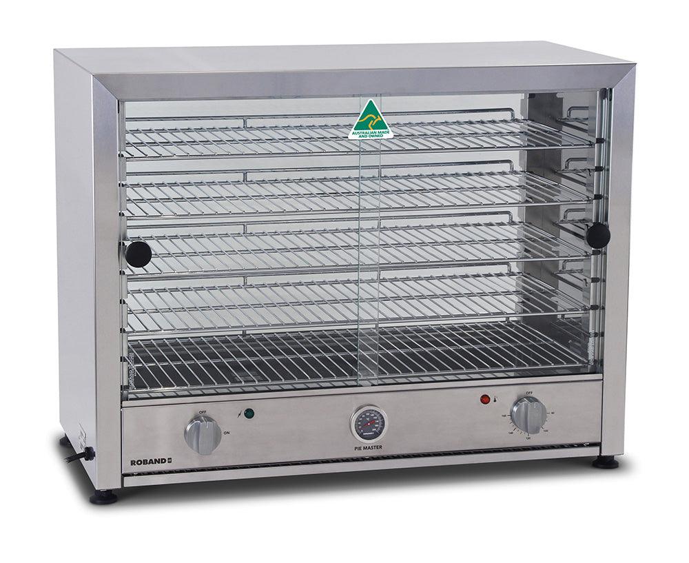 Roband PM100 Pie Master Pie Warmer with Sliding Glass Door