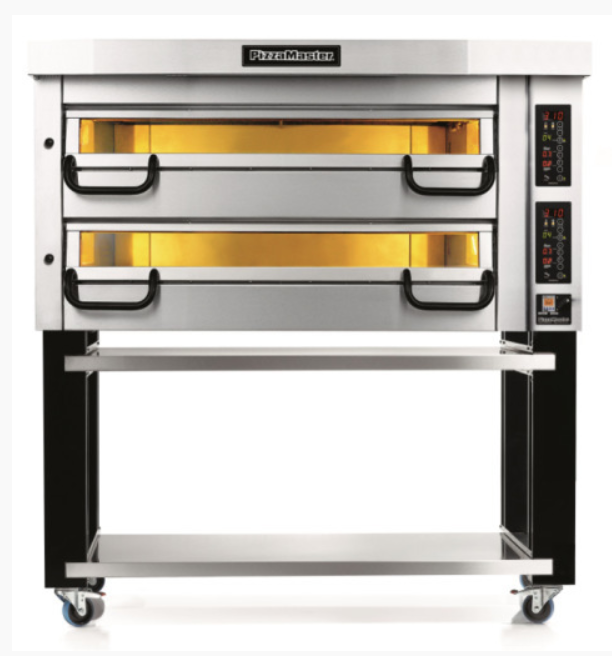 PizzaMaster PM 832ED Freestanding 2 Deck Commercial Pizza Oven 1660x1025mm