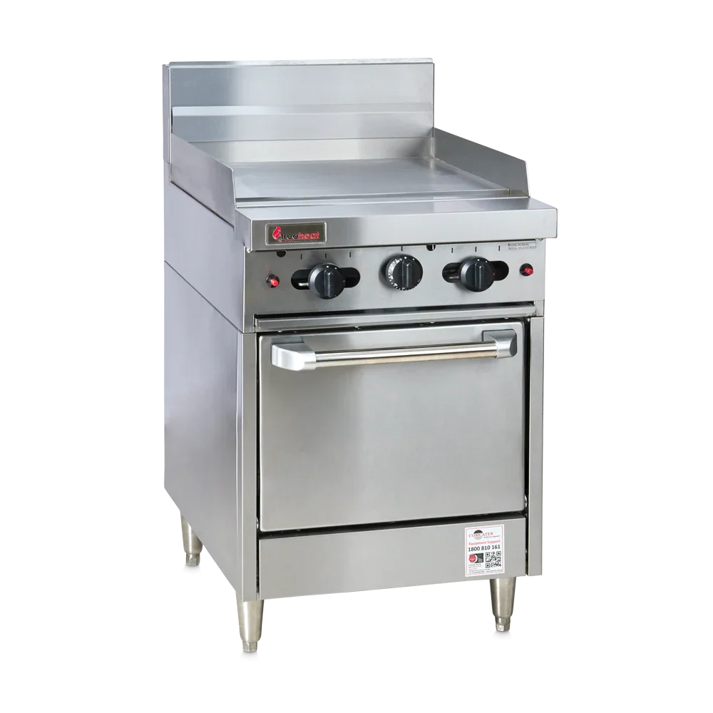 Trueheat RCR6-6G-NG 600mm Griddle Oven Range NG