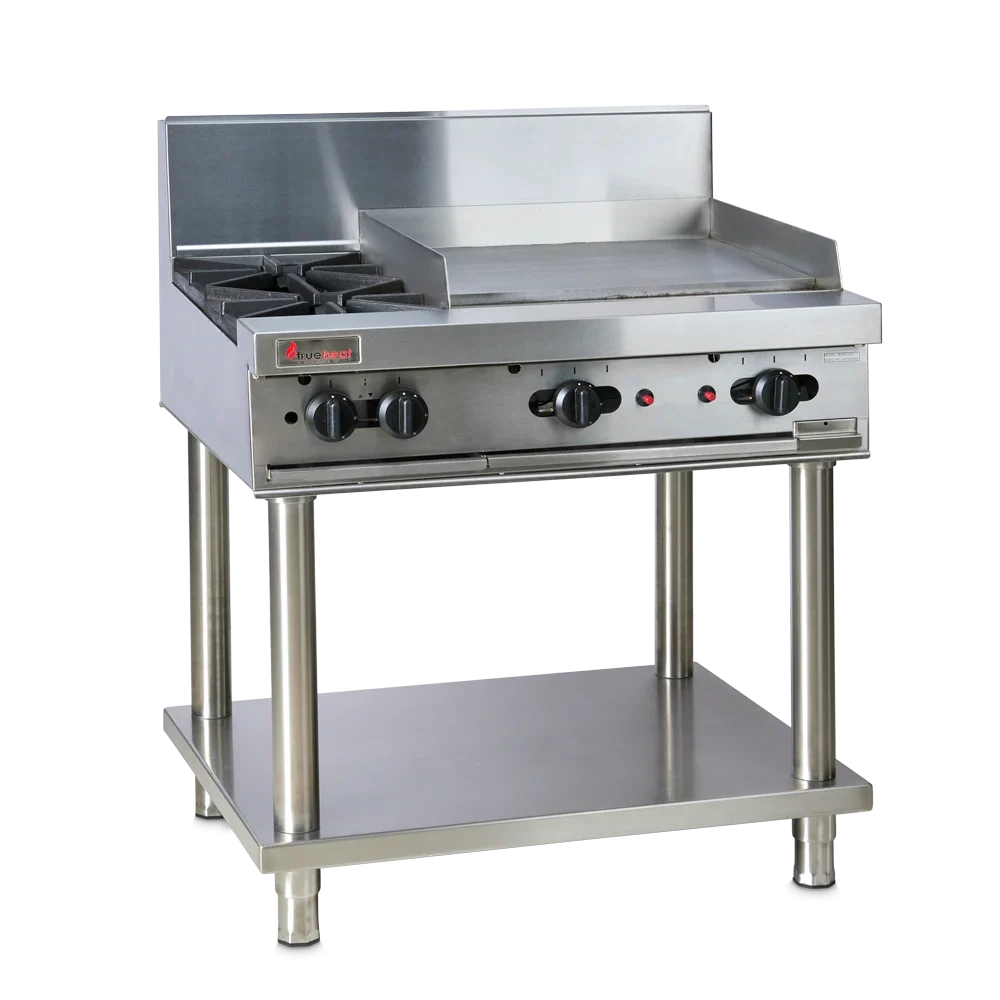 Trueheat RCT9-2-6G-LP 900mm Top With 2 Burner and 600mm Griddle LP