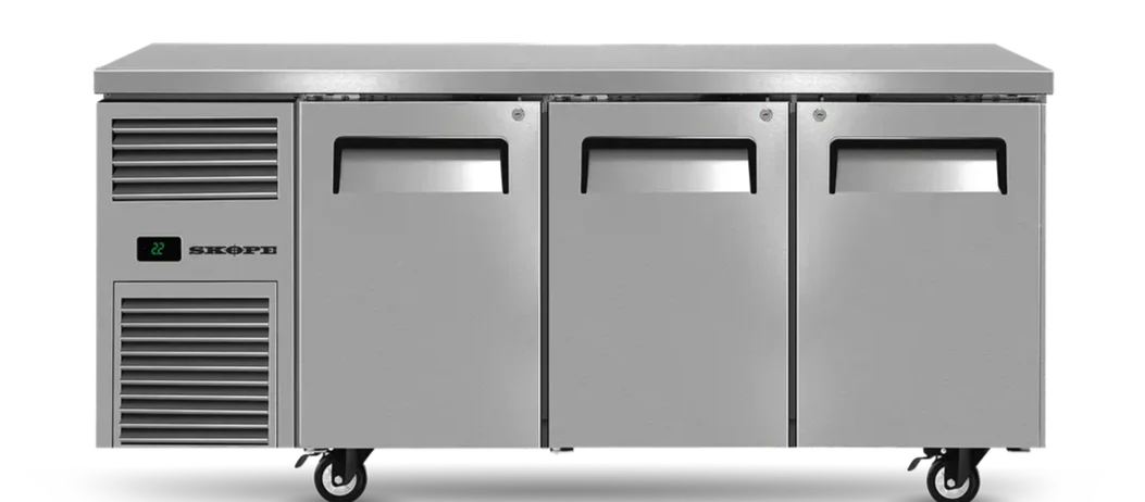 Skope RF7.UBR.3.SD | ReFlex | 3 Solid Door | Underbench GN 1/1 | Compatible Fridge | Fridge | Underbench Fridge