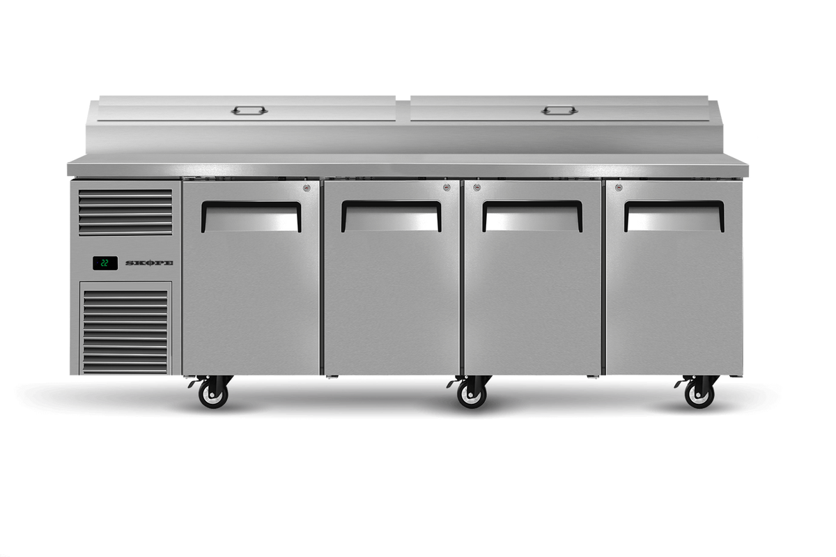 Skope ReFlex Pizza Preparation Fridge 4 Bay 12 GN 1/3 711L