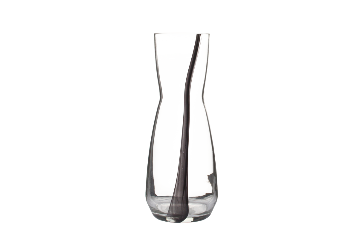 RL825572 - Royal Leerdam Eleve Decanter 1Lt Black Fleck (Set of 6)