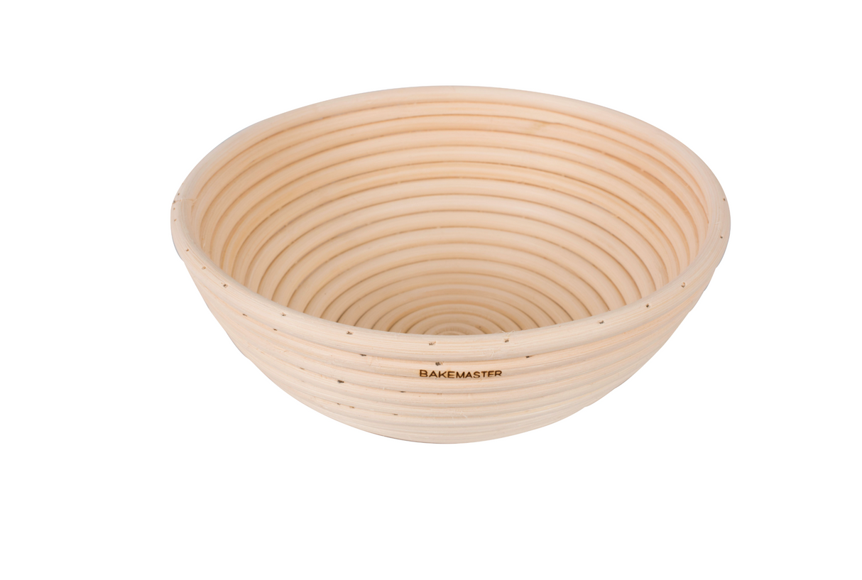 Rattan Round Proving Basket, 22 x 8.5cm