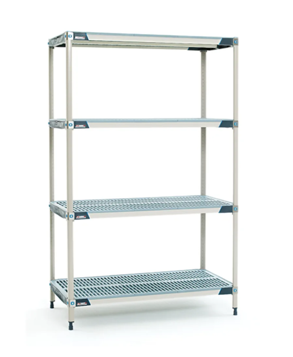 Metro MAXQ.4T74.2460 24" x 60" 4 Posts Polymer Mat Style Shelving Kits
