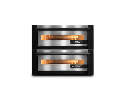 Moretti Forni COMP CORE 2 Core Pizza Oven | Double Chamber