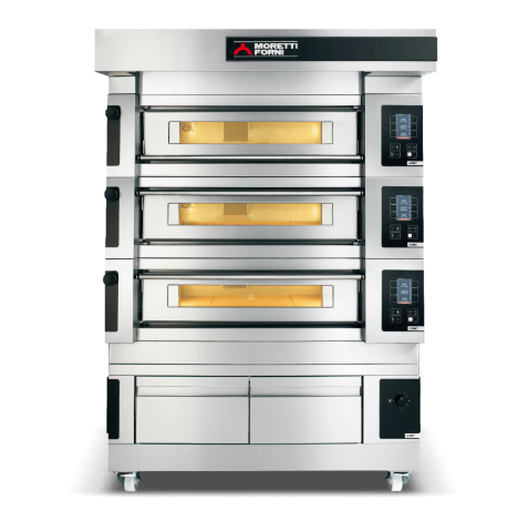 Moretti COMP S50E/3A/L series S I 3 Deck Oven I on Prover I 465kg