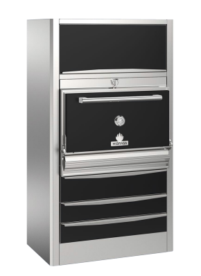 Mibrasa HMB-HOT-AC-110 Oven With Heated Holding Drawers And Top Heating Cupboard - 3 temp zones
