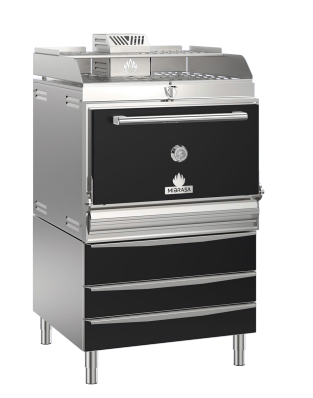 Mibrasa HMB-HOT-SB-160 Oven With Heated Holding Drawers And Heating Rack - 3 temp zones