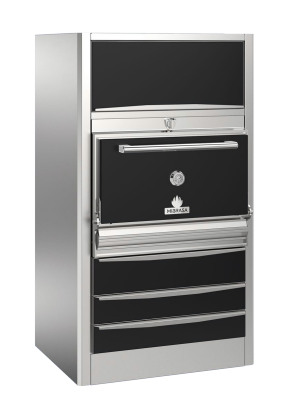 Mibrasa HMB-HOT-AC-160 Oven With Heated Holding Drawers And Top Heating Cupboard - 3 temp zones