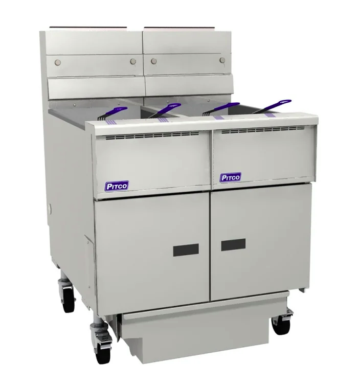 Pitco SG14-2/FD | Millivolt Fryer | Gas Fryer | 2 Bank Fryer