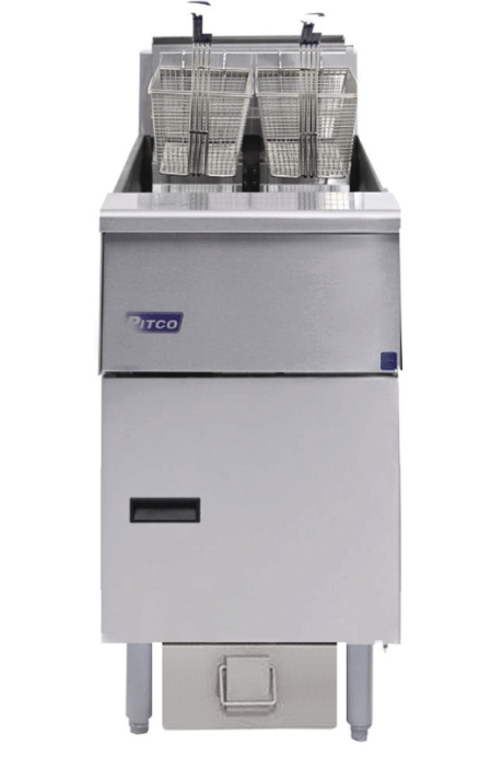 Pitco SE14-FD | Solstice Fryer | Filter Drawer | Electric Fryer | 2 Baskets