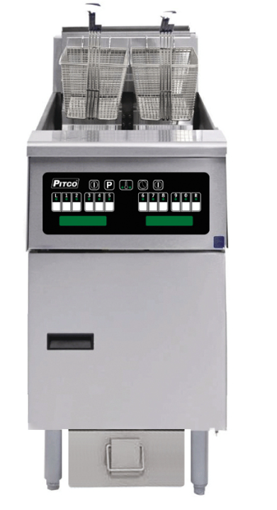 SE14C-FD - Pitco SE14C-FD - Solstice Fryer - Filter Drawer - Electric F