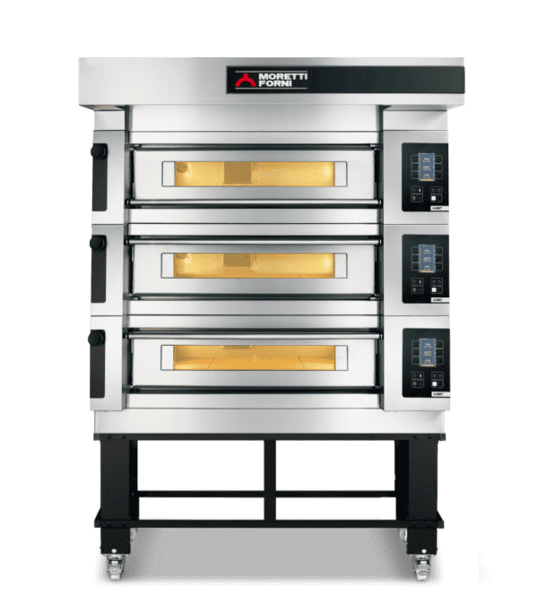 Moretti COMP S100E/3A/S Series I 3 Deck Oven I on Stand I 655kg
