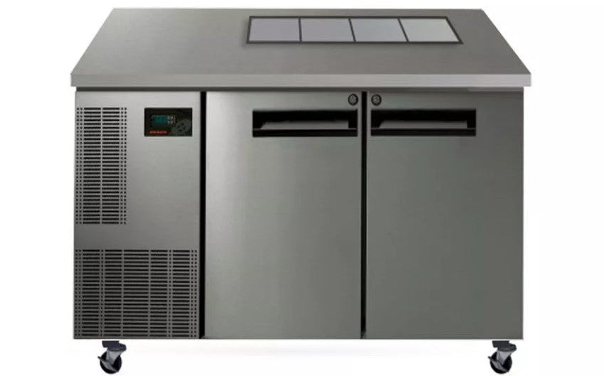 Skope PG250 Prep | Pegasus Horizontal | 1/1 Series | Two Doors | Prep Fridge | 260 Litres
