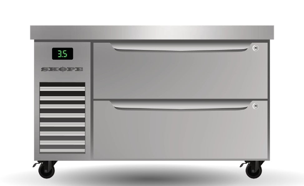 Skope PG11.CBR.1.D2 | ProSpec | Two Drawer | One Bay | ChefBase GN 1/1 | Fridge | Underbench Fridge