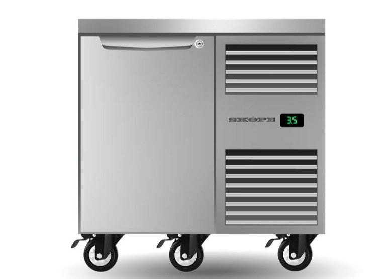 Skope PG11.UBR.1.SD.RH | One Solid Door Underbench GN 1/1 | Fridge | Right Hand Fridge
