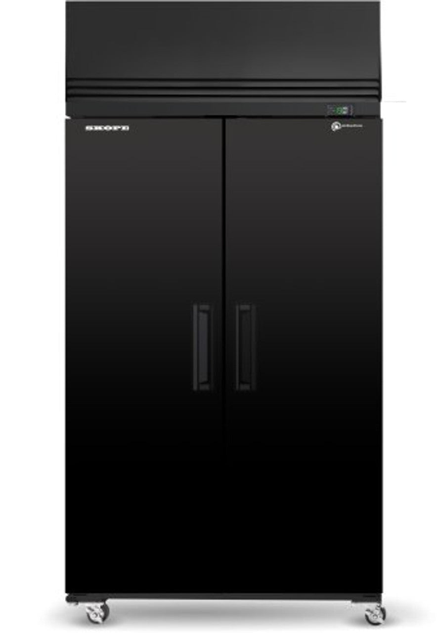 Skope SKFT1000NS-A | 2 Solid Door | Upright Display | Storage Freezer | Commercial Upright Freezer