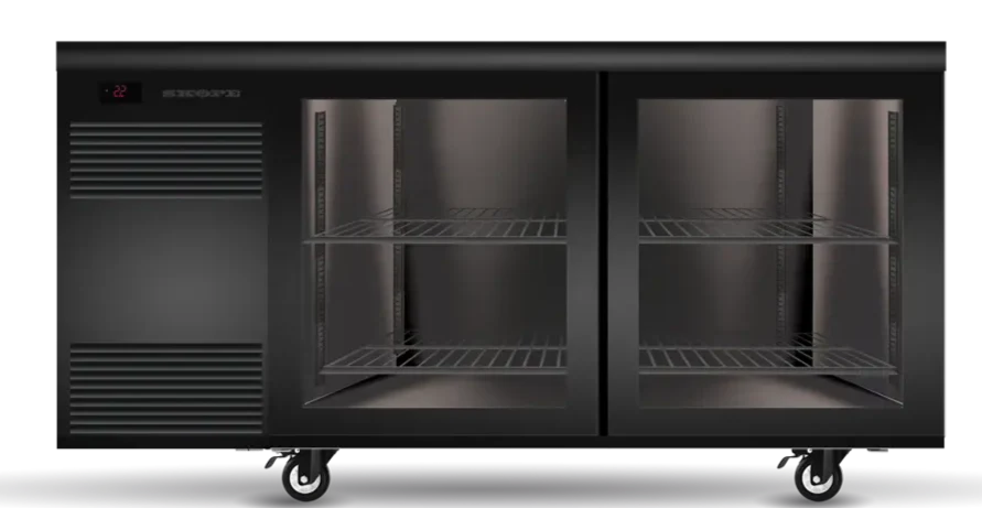 Skope SL.2.GSL | BackBar | 2 Glass Door | Sliding Door | SlimLine | Fridge | Display Fridge | Commercial Fridge