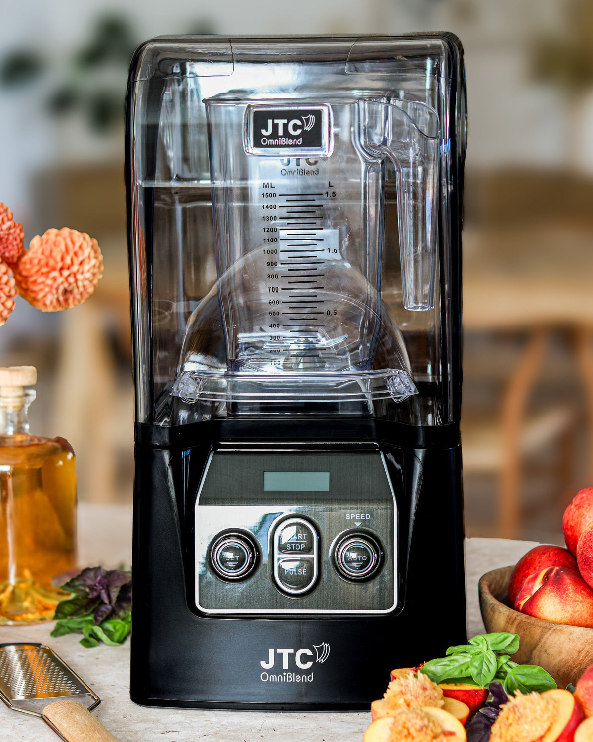 JTC OmniBlend 900QD NoiseGuardian Sound Shield Included 1.5 Litre D Jug with Tamper Rod 7 Year warranty 3 HP Heavy Duty Motor