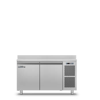Coldline TA13/1BJ 2 Door Freezer Pastry Counters - Top with Splashback