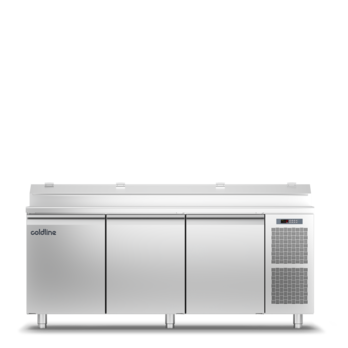 Coldline TV17/1MZ-1/3 3 Door Prep Stations - 800mm