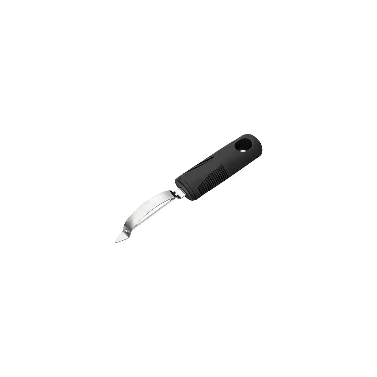 Chef Inox Easy Grip Peeler S/S W/Blk Hdl 195mm