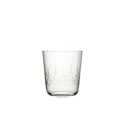 Utopia Raffles Crystal Cocktail Glassware | Nick & Nora, Martini, Coupe & Tumbler Glasses (160ml - 230ml) (Set of 24)