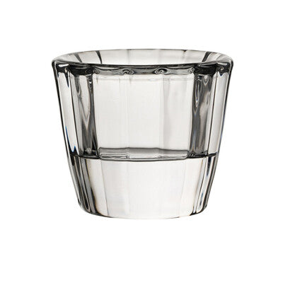 Utopia Clear Ribbed Glass Votive Candle Holders | Premium Restaurant & Event Table Decor