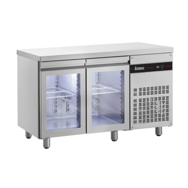ANVIL Glass door undercounter fridge 1345mm